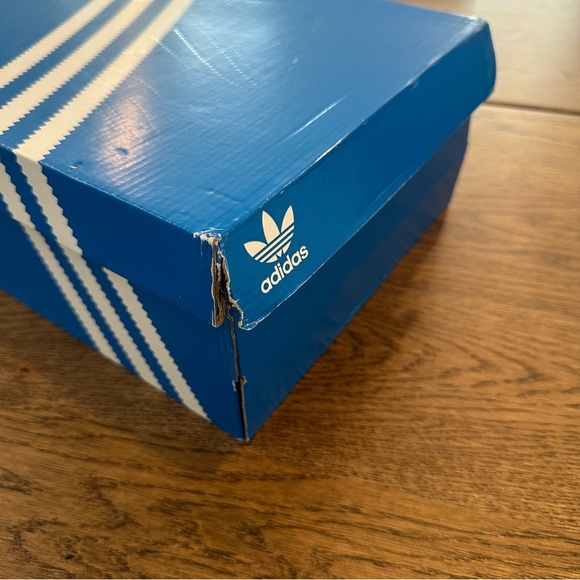 Adidas Men’s Nizza High-Top Sneakers in Pale Nude/Sand/Off White Sz 11.5 NIB - Picture 13 of 13